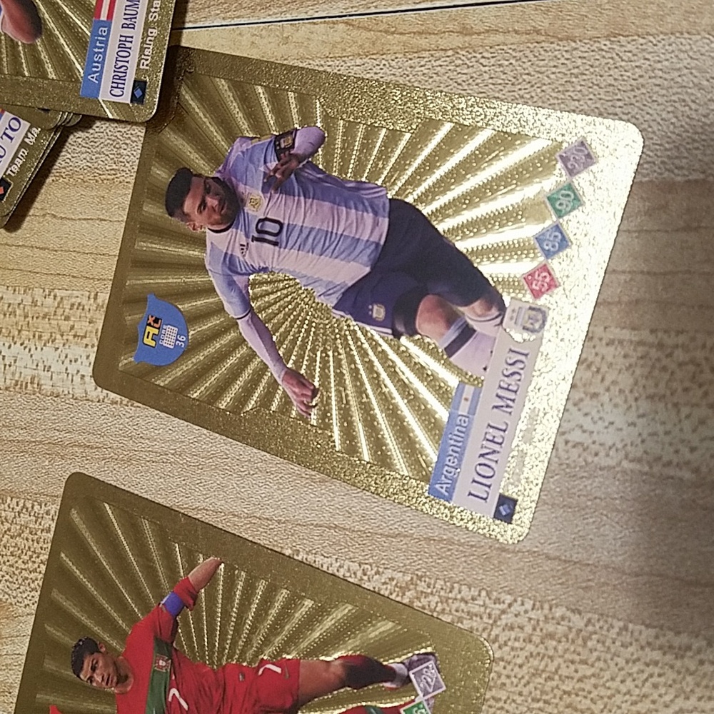 World football stars card - Picture 4 of 5